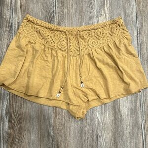 Aerie Crochet Shorts